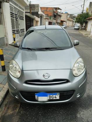 NISSAN MARCH 1.6 SV 16V FLEX 4P MANUAL